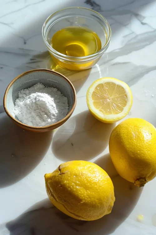 ingredientes Bizcocho de limón sin yogurt