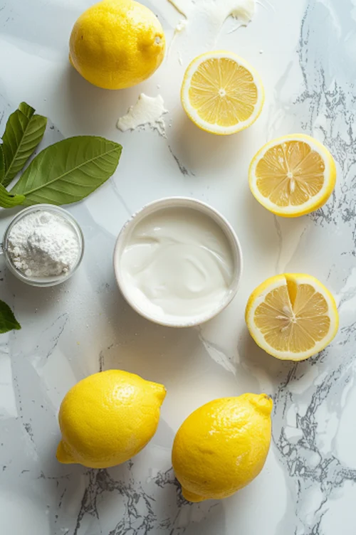 ingredientes Bizcocho de limon y yogur