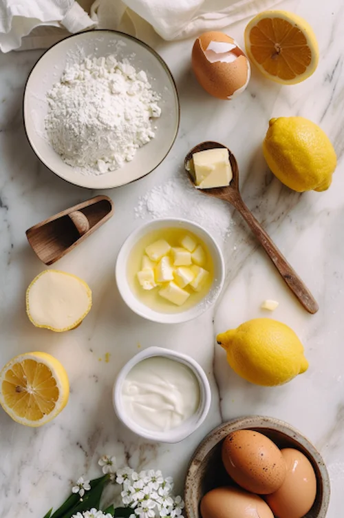 ingredientes Bizcocho húmedo de limón