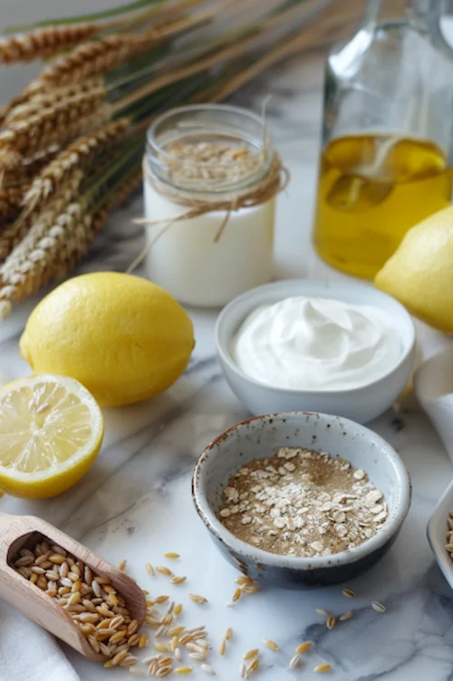 ingredientes Bizcocho yogur y limón en Thermomix